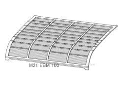 画像1: M21EBS100(1枚)｜清潔Ｖフィルター(純正・新品)｜ルームエアコン(霧ヶ峰),用｜三菱電機