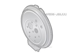 画像1: ARB96-J68JUU｜ふた加熱板(純正・新品)｜ジャー炊飯器,用｜パナソニック