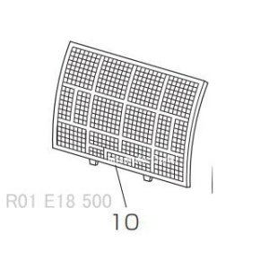 画像: R01E18500｜エアフィルター｜業務用エアコン用｜三菱電機