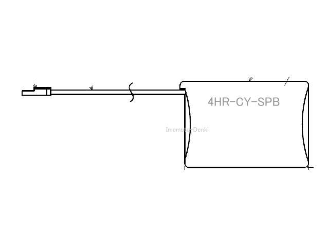 画像1: 4NR-CX-S→4HR-CY-SNB｜純正・新品｜交換電池｜誘導灯器具,用｜三菱電機照明｜M50 156 382G